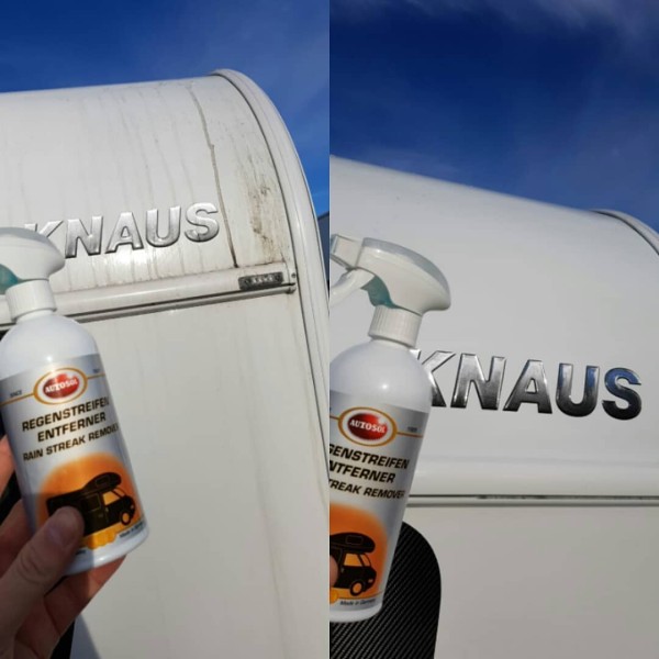 Autosol Caravane Dissolvant des traces de pluie