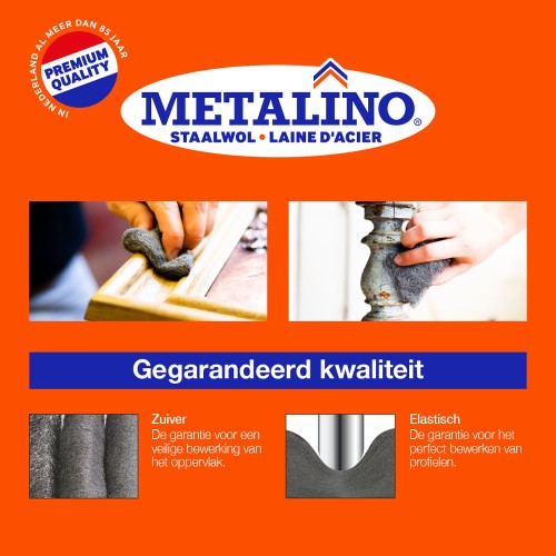 Metalino Staalwol 2 MIDDEL GROF