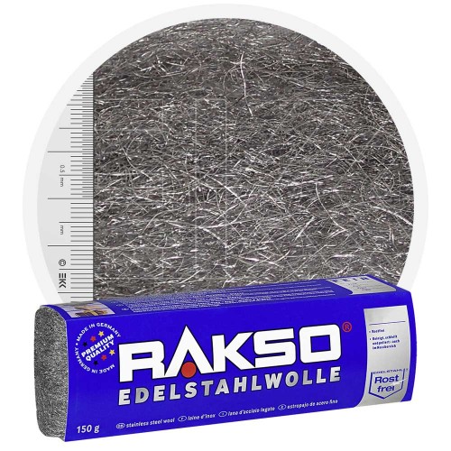 Rakso Laine d'acier inoxydable MOYENNE 150 gr