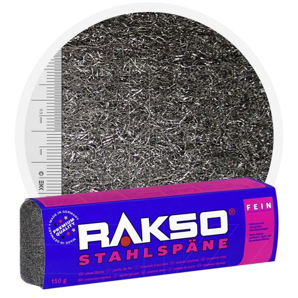 RAKSO Copeaux dacier FINE