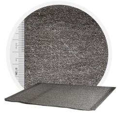 RVS Staalwol 434 - 1000 mm, 30 μm, ± 1200 gr/m2 (per meter)