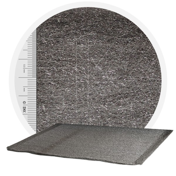 RVS Staalwol 434 1000 mm - 30 μm, ± 1200 gr/m2 per meter