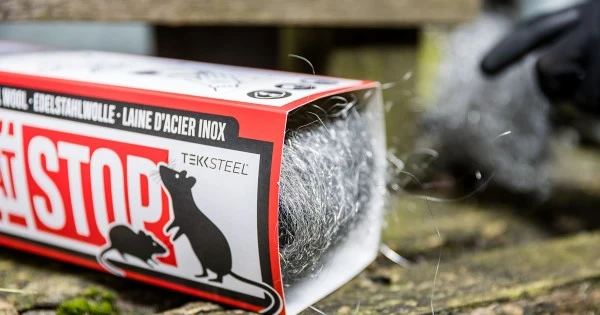 Staalwol tegen muizen en ratten