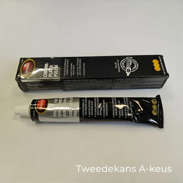 Tweedekans Autosol Polijstpasta Verchroomde Kunststoffen