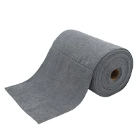 Microvezeldoek op rol - Grijs 30 x 30 cm - 75 stuks