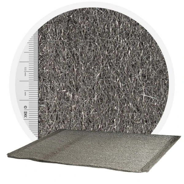 RVS Staalwol 434 - 1000 mm, 70 μm, ± 1200 gr/m2 (per meter)