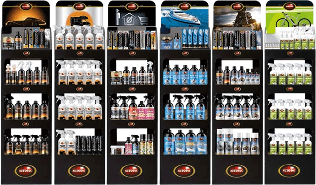 AUTOSOL displays
